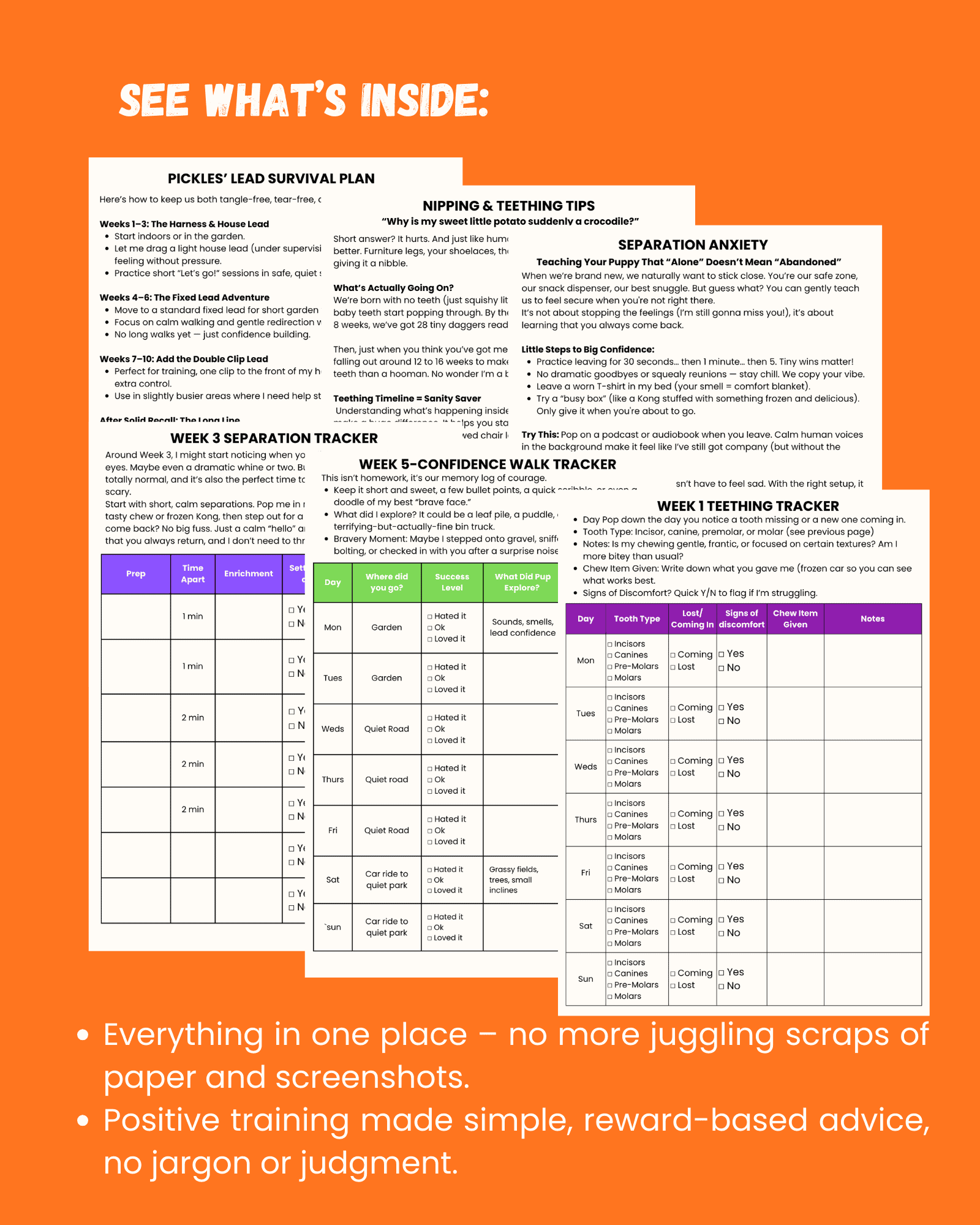 New Puppy Paw-Rent Planner - Image 4