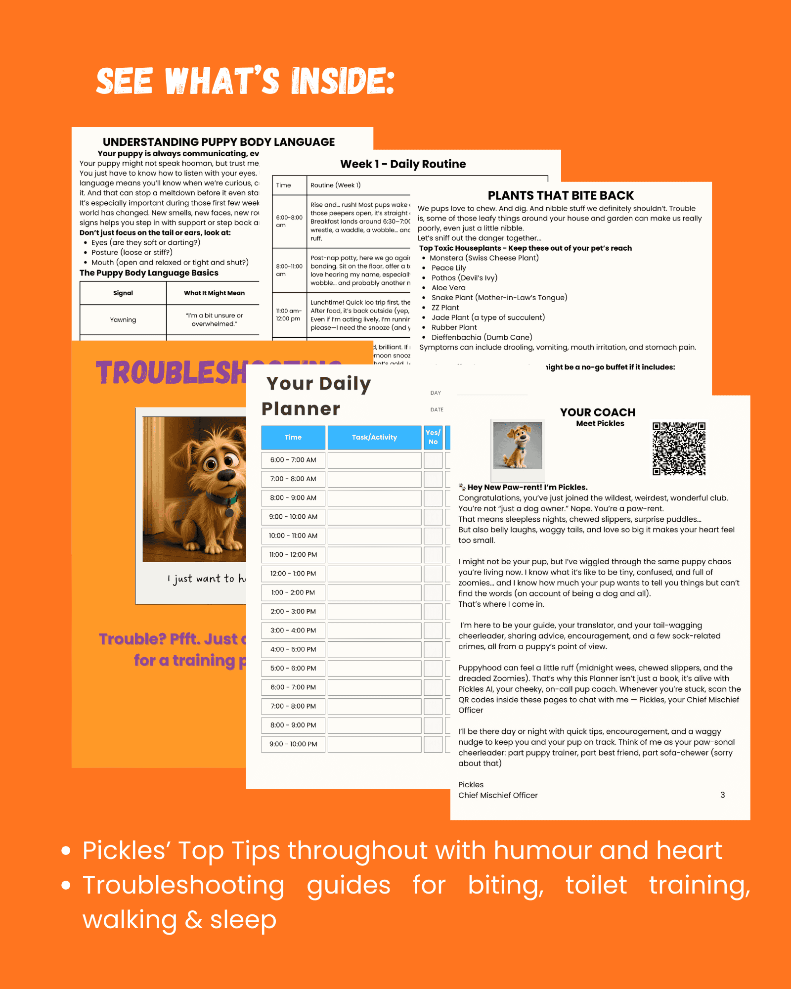 New Puppy Paw-Rent Planner - Image 2