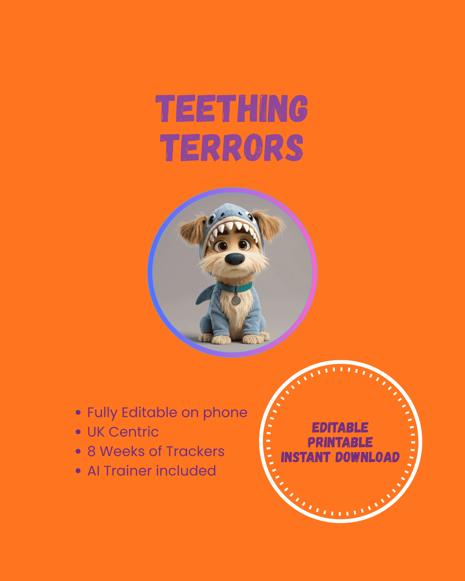 Teething Terrors Planner