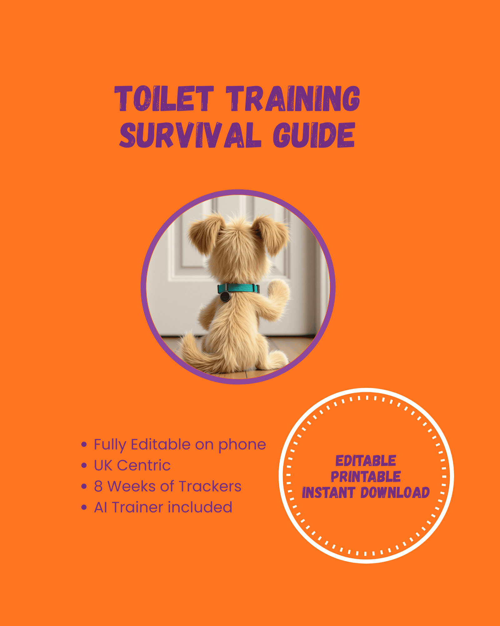 Puppy Toilet Training Planner
